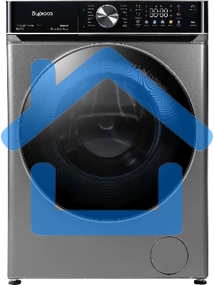 Стиральная машина Бирюса WM-SC914/15 W перламутровый синий, загрузка фронтальная 9 кг, 1400 об/мин, класс А+++