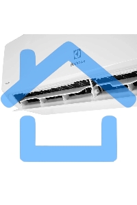 Блок внутренний сплит-системы Electrolux Fusion Wave EACS-18HFW/N3/in 18000 BTU, 50 м², 35 дБ, охлаждение, обогрев, осушение, белый