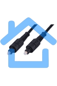 Кабель оптический Cablexpert CC-OPT-10M-N, Toslink 2xODT M/M, 10м, черный, пакет