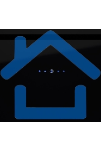 Вытяжка каминная LEX Furia 900 черная, 89.5 см, 1050 куб. м/ч, 50 дБ