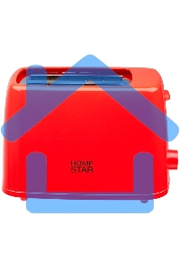 Тостер HOMESTAR HS-1015, красный (106192)