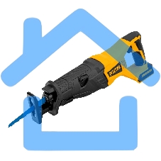 Пила сабельная аккумуляторная бесщет BRC-120, 18В Li-Ion Denzel