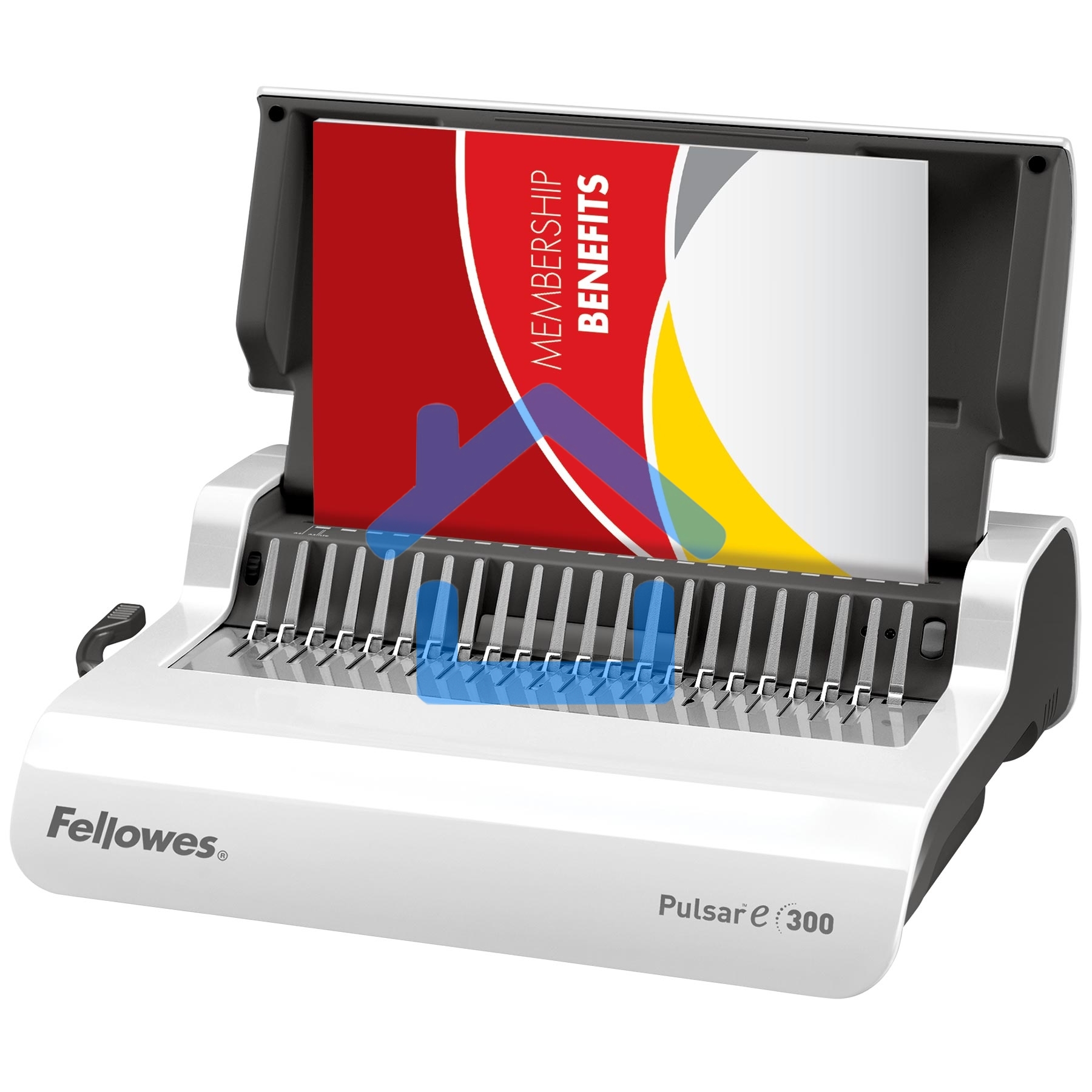 Переплетчик Fellowes Pulsar E (FS-56207) A4/перф.15л.сшив/макс.300л./пластик.пруж. (6-38мм)/электр.