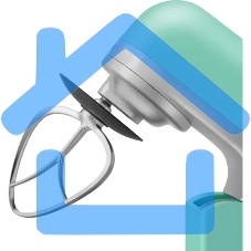 Миксер планетарный Maunfeld MF-422MINT