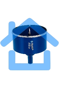 Коронка алмазная ЗУБР 29850-68ЭКСПЕРТ в сборе по кафелю керамике P60 68мм