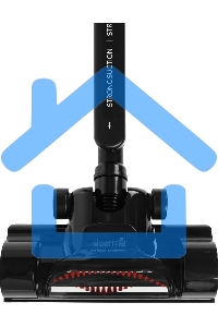 Пылесос вертикальный Deerma DX700 Pro черный, питание от сети, 210 Вт, уборка сухая, пылесборник 0.8 л