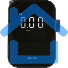 Автомобильный компрессор Digma QBK-120B черный, шланг 0.2м