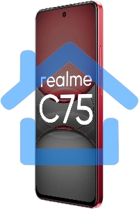 Смартфон Realme C75, 8/256Gb, красный
