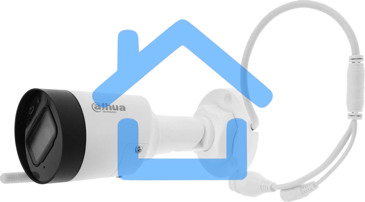 Камера видеонаблюдения IP Dahua DH-IPC-HFW1430DS1P-SAW-0280B Wi-Fi 2.8-2.8мм цв. корп.:белый/черный