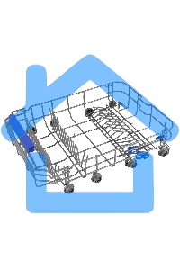 Посудомоечная машина MAUNFELD MWF45230W, белый, 45 см, 10 компл., 49 дБ, класс A++
