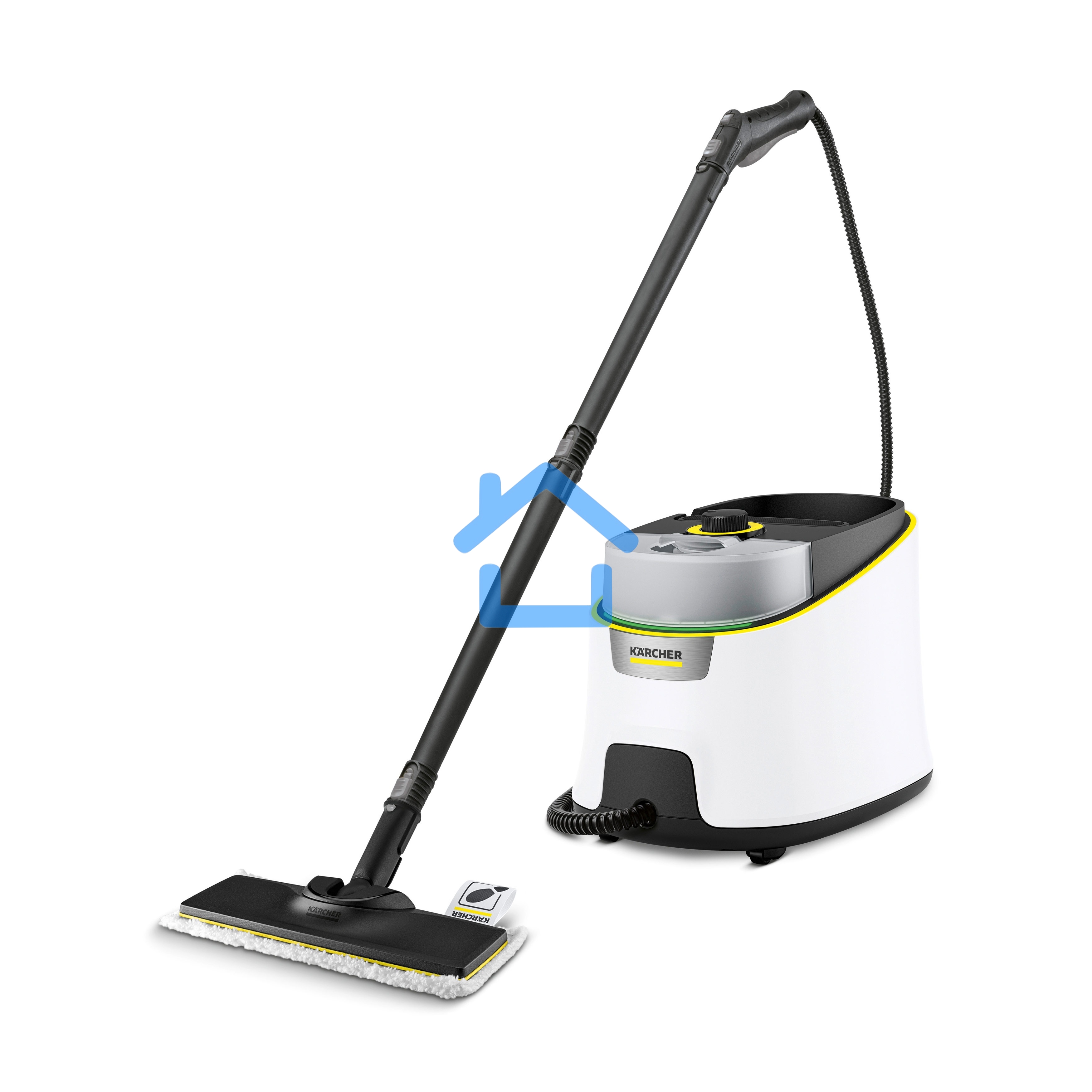Пароочиститель напольный Karcher EasyFix SC 4 Deluxe 2200Вт белый