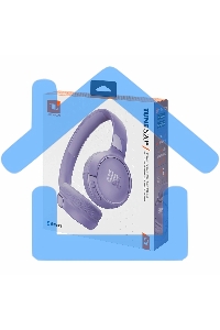 Гарнитура накладные JBL Tune 520BT фиолетовый беспроводные bluetooth оголовье