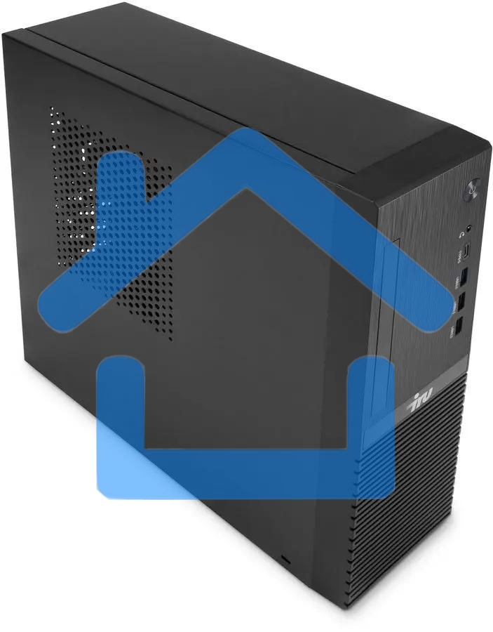 Персональный компьютер IRU 310SC SFF PG G7400 (3.7) 8Gb SSD256Gb UHDG 710 Windows 11 Professional GbitEth 200W черный (2017903)