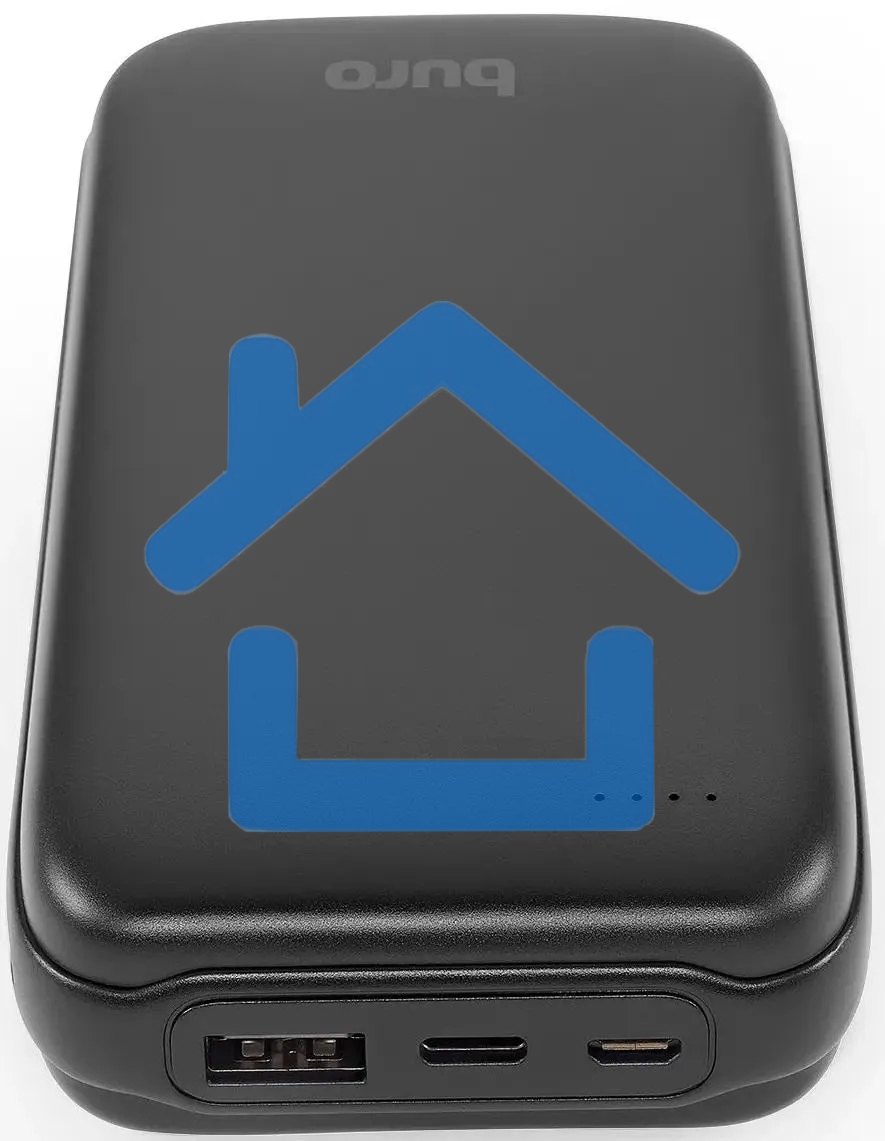 Портативный аккумулятор Buro BP20A 20000mAh 10W 2A USB-A черный