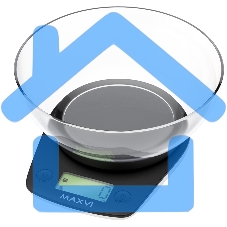 Весы кухонные Maxvi KS102P черный