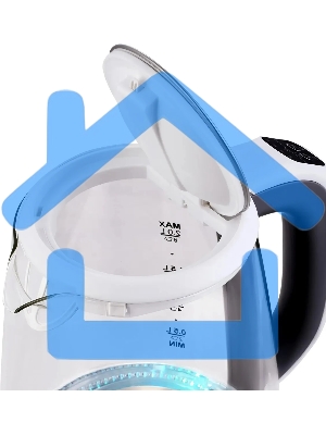 Чайник электрический Hyundai HYK-G8880 2л. 2200Вт серый/серебристый корпус: стекло