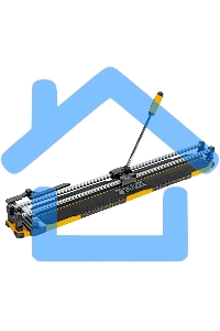 Плиткорез 1000х14мм, цельнометал. напр., каретка на подш., стальная станина, рукоятка-пенал Denzel