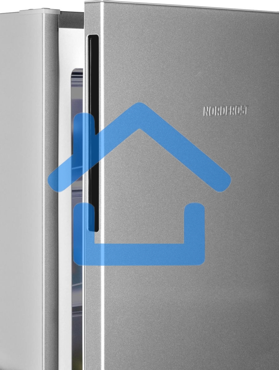 Морозильная камера Nordfrost DF 265 SAP серебристый, 210л, 5 ящиков