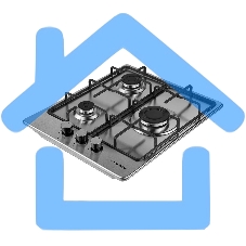 Газовая варочная панель Maunfeld EGHS.43.3STS-ES