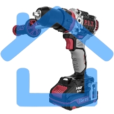 Дрель-шуруповерт P.I.T. PSB20H-13D/1, Аккумуляторная, 20В, Ударная, Кейс