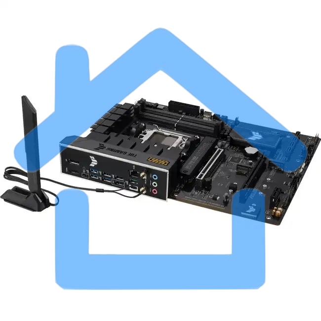 Материнская плата ASUS TUF GAMING B650E-PLUS WIFI, AM5, AMD B650, 4xDDR5, 4xSATA, 3xM.2, 1xPCIe 5.0 x16, 1xPCIe 4.0 x4, 2xPCIe 4.0 x1, 1xDisplayPort, 1xHDMI, 1x2.5Gb LAN, Wi-Fi 6E, Bluetooth 5.3, 1xUSB-C 20Gbps, 3xUSB-A 10Gbps, 6xUSB-A 2.0, 5x3.5 мм, 7.1,