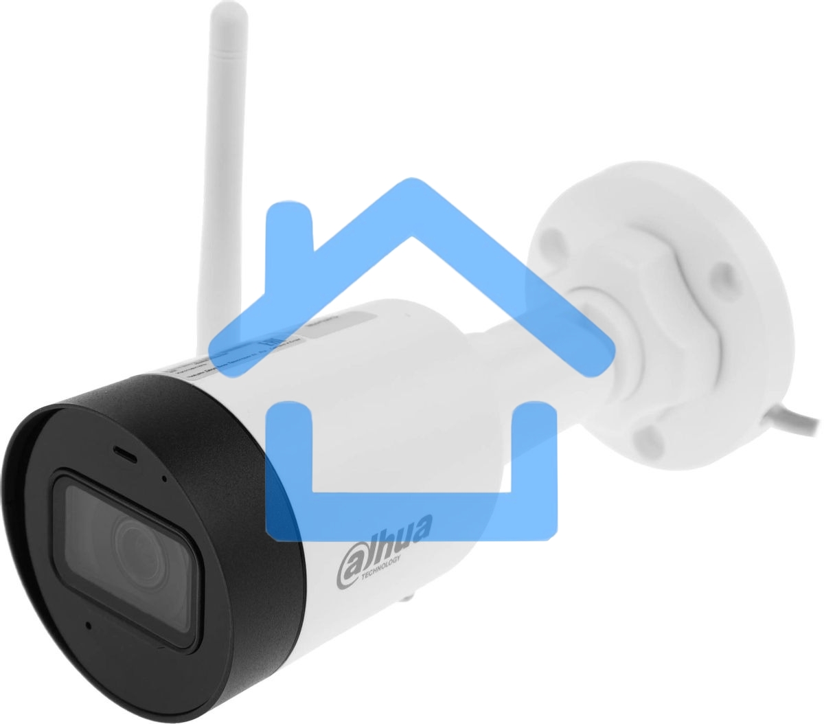 Камера видеонаблюдения IP Dahua DH-IPC-HFW1430DS1P-SAW-0280B Wi-Fi 2.8-2.8мм цв. корп.:белый/черный
