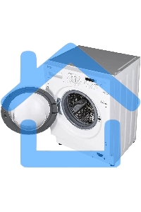 Встраиваемая стиральная машина HOMSair WMB1486WH белый, загрузка фронтальная 8 кг, 6 кг - сушка, 1400 об/мин, класс: A