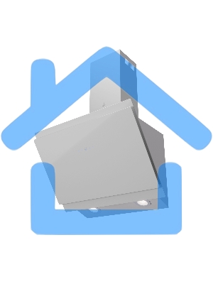 Вытяжка наклонная LEX Furia 600 белая, 59.5 см, 1050 куб. м/ч, 50 дБ