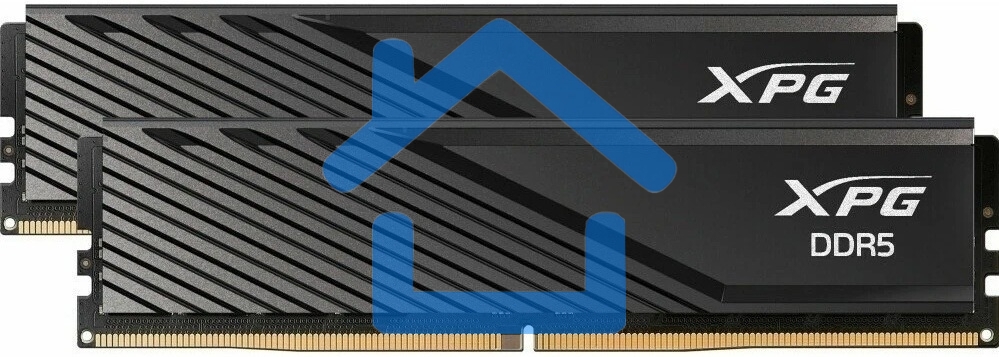 Оперативная память XPG Lancer Blade, DDR5, 32Gb (2x16 Gb), 6000 MHz, CL36, радиатор, черный