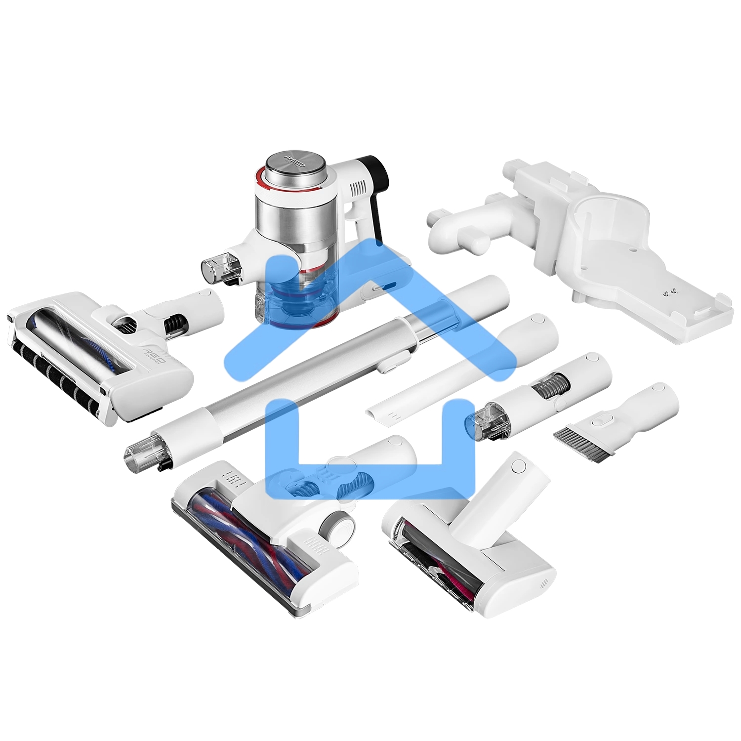 Пылесос вертикальный Red Solution V3010 400Вт белый