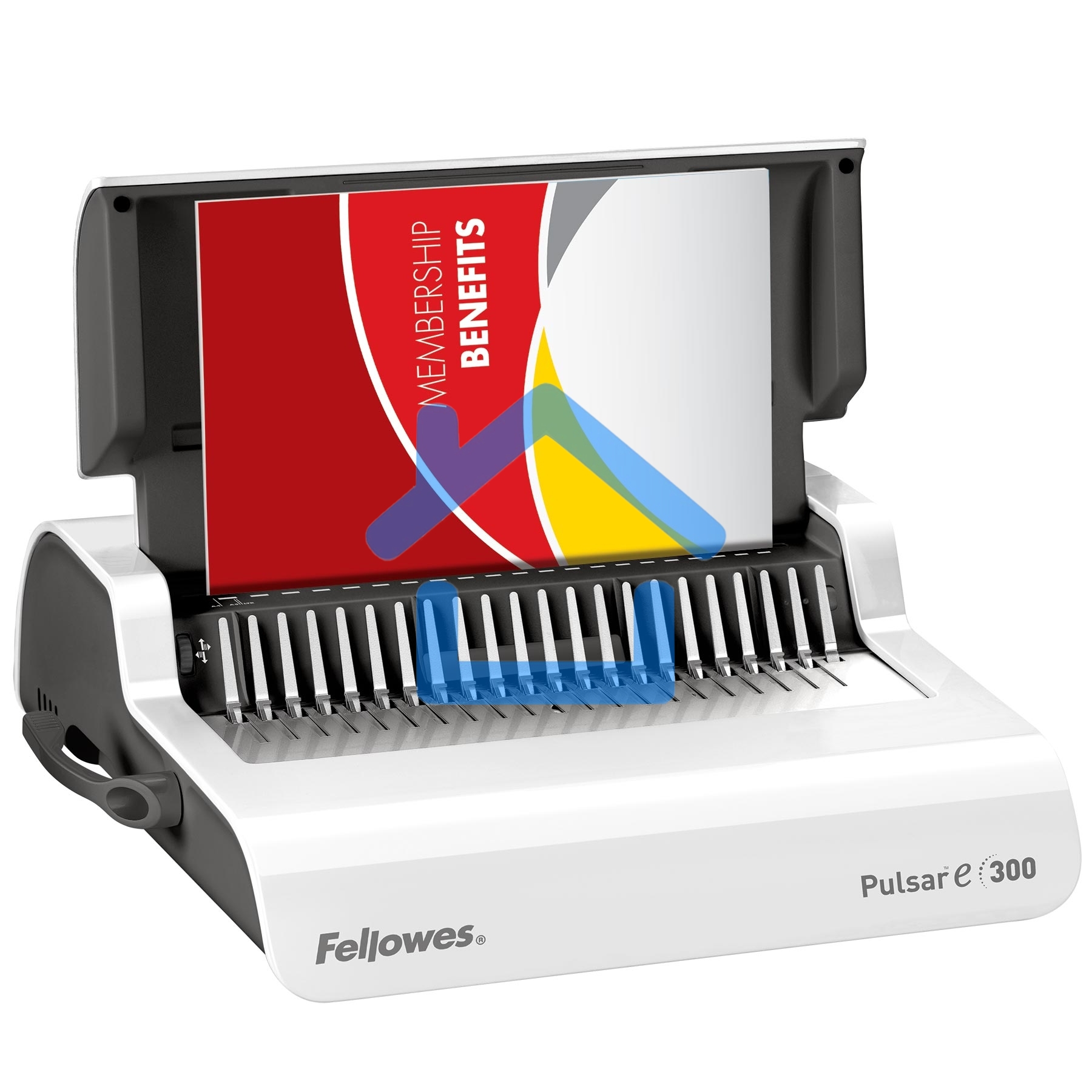 Переплетчик Fellowes Pulsar E (FS-56207) A4/перф.15л.сшив/макс.300л./пластик.пруж. (6-38мм)/электр.