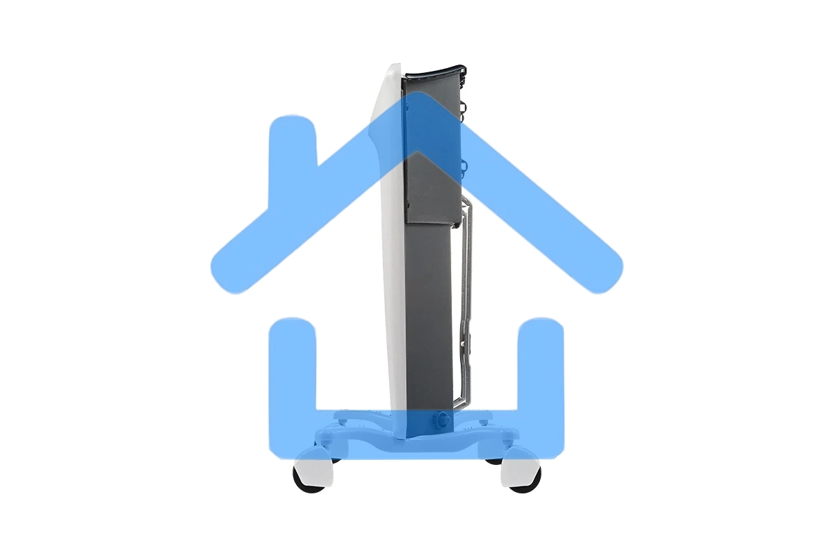 Конвективно-инфракрасный обогреватель Electrolux Air Heat 2 EIH/AG21000E белый, 1000 Вт, 15 м2, термостат, дисплей