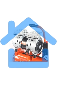 Компрессор PATRIOT WO 10-120 525306370 Безмасляный, 0,65 кВт, 2850 об/мин, 120 л/мин, 10 л, 8 бар