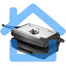 Электрический гриль BQ GR3005 черный-стальной