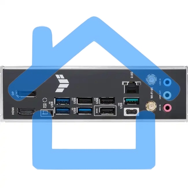 Материнская плата ASUS TUF GAMING B650E-PLUS WIFI, AM5, AMD B650, 4xDDR5, 4xSATA, 3xM.2, 1xPCIe 5.0 x16, 1xPCIe 4.0 x4, 2xPCIe 4.0 x1, 1xDisplayPort, 1xHDMI, 1x2.5Gb LAN, Wi-Fi 6E, Bluetooth 5.3, 1xUSB-C 20Gbps, 3xUSB-A 10Gbps, 6xUSB-A 2.0, 5x3.5 мм, 7.1,