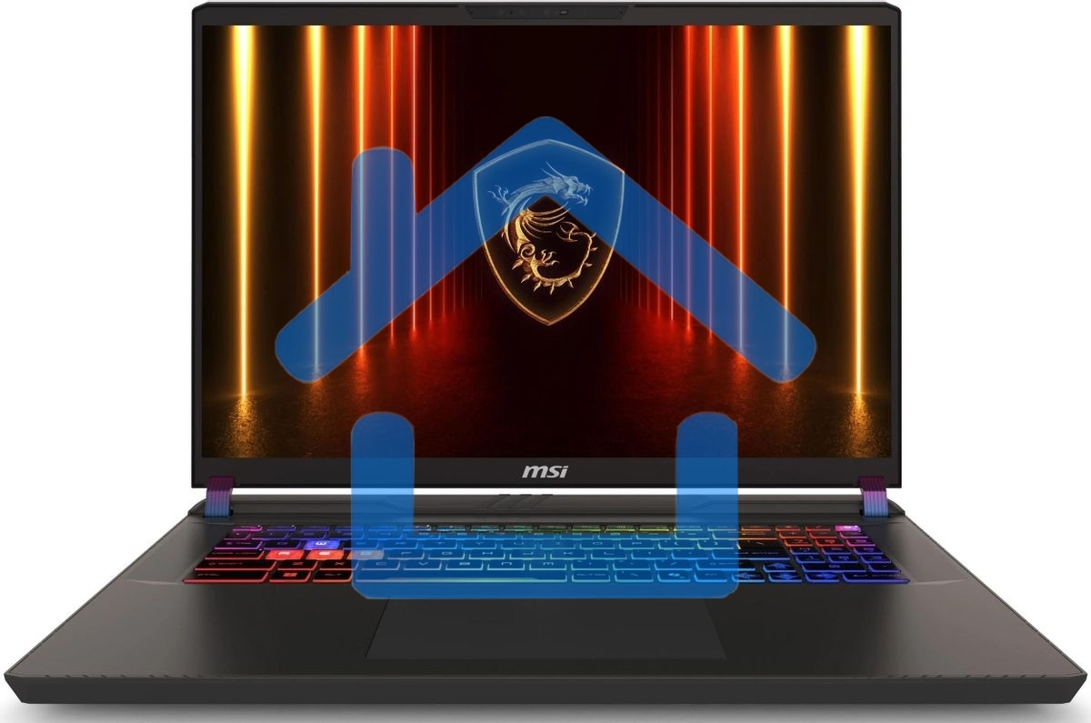 Ноутбук MSI Vector 17 HX AI A2XWJG-062RU Core Ultra 9 275HX 32Gb SSD1Tb NVIDIA GeForce RTX 5090 24Gb 17