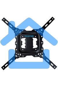 Кронштейн для телевизора Kromax DIX-16 черный 22