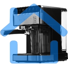 Кофеварка эспрессо Polaris PCM 1540 нержавеющая сталь, исп. кофе - молотый/капсулы, 1.8 л, 1400 Вт, 15 Бар.