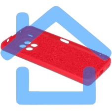 Чехол (клип-кейс) DF hwOriginal-24 для Huawei Nova 8i/Honor 50 Lite красный