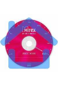 Диск CD-R Mirex 700 Mb, 52х, Maximum, Cake Box (50), (50/300)