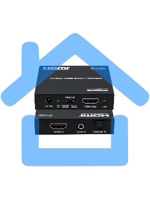 Эмбеддер HDMI 4K60 Infobit iTrans AE01 HDCP 2.2, RCA и оптический выход