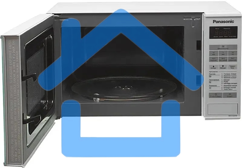 Микроволновая печь Panasonic NN-ST251WZPE белый, 20 л, 800 Вт, переключатели - сенсор
