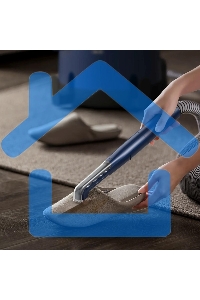 Пылесос моющий Deerma DEM-BY200 850Вт синий/синий