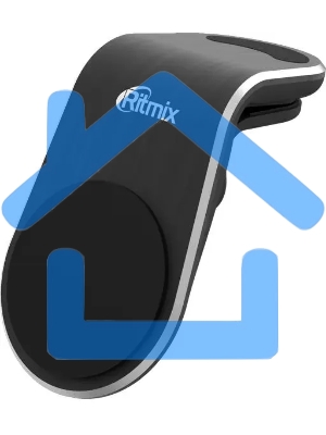 Держатель Ritmix RCH-009 V Magnet магнитный черный (80000771)