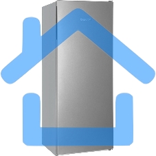 Морозильная камера Nordfrost DF 265 SAP серебристый, 210л, 5 ящиков