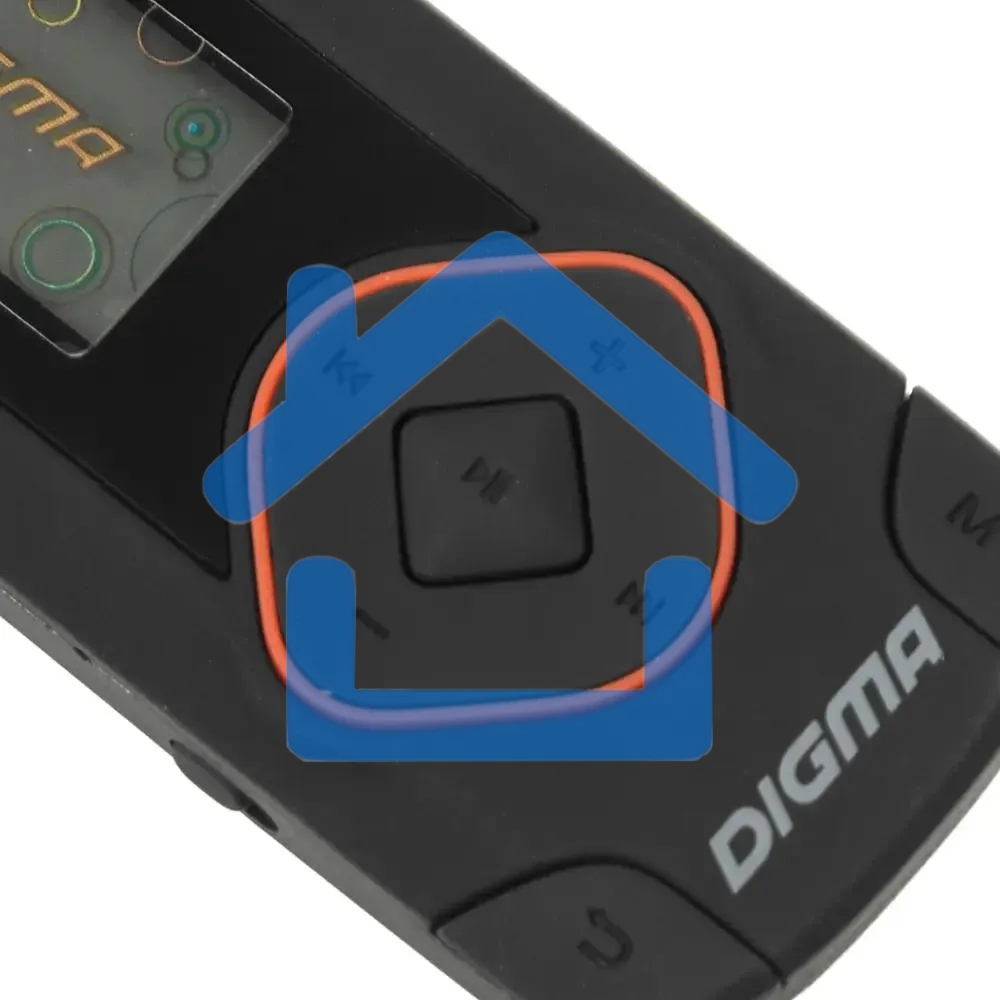 Плеер Flash Digma R3 8Gb черный/0.8