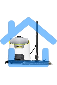 Пароочиститель напольный Karcher EasyFix SC 4 Deluxe 2200Вт белый