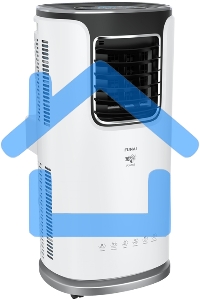 Кондиционер мобильный FUNAI JASMINE MAC-JS30CON03 9500 BTU, 20 м², 55 дБ, охлаждение, осушение, белый