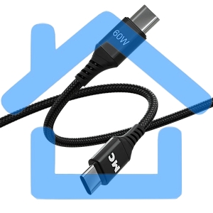 Кабель MORE CHOICE (4620202554093) K69aa 2м USB 3.0A PD 60W для Type-C Type-C- 2м, черный