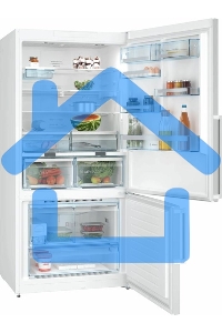 Холодильник Bosch KGN86AW32U белый двухкамерный 479/140л морозилка снизу, No Frost